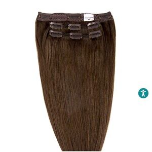 Hidden crown original clip in set, 8”